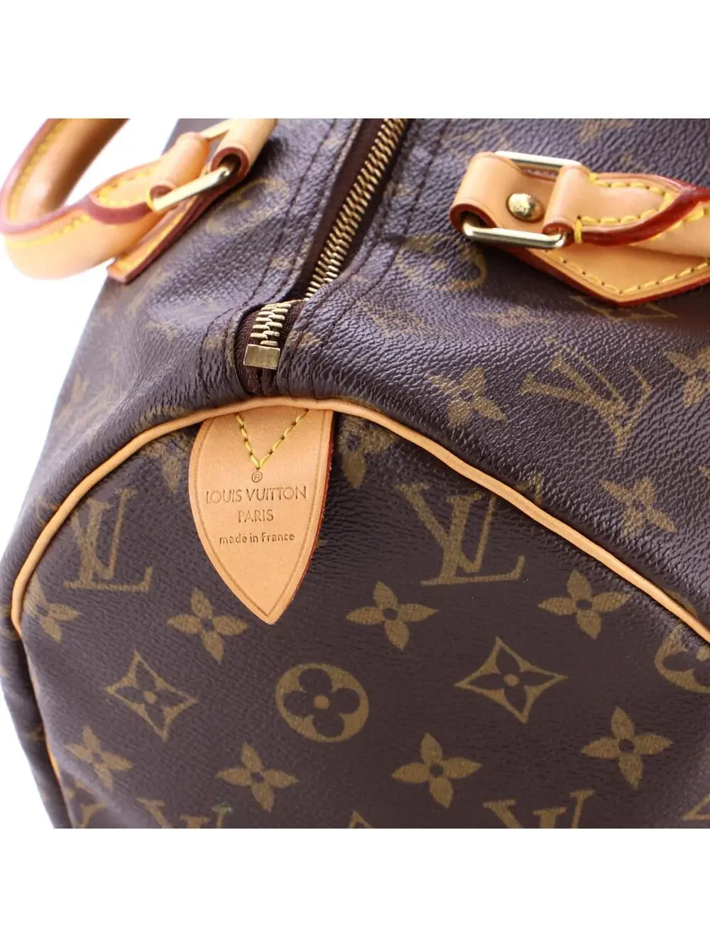 Louis Vuitton Speedy Handbag Canvas 30 #255254L17B